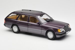 Mercedes 300D S124 T-Model Bornit Дилърско Издание Norev 1:18 B66040701 Метал — снимка 6 от 8