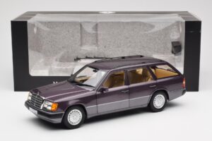 Mercedes 300D S124 T-Model Bornit Дилърско Издание Norev 1:18 B66040701 Метал — снимка 8 от 8