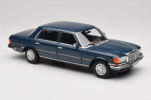 Mercedes 350 SEL W116 Hansa Blue Norev 1:18 183976 Метал — снимка 6 от 8