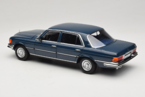 Mercedes 350 SEL W116 Hansa Blue Norev 1:18 183976 Метал — снимка 7 от 8