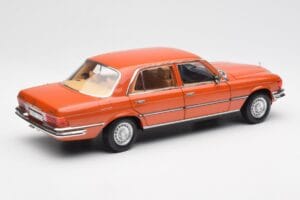 Mercedes 450 SEL 6.9 W116 Оранжев Metallic Norev 1:18 183459 Метал — снимка 3 от 8