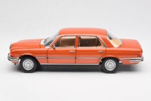 Mercedes 450 SEL 6.9 W116 Оранжев Metallic Norev 1:18 183459 Метал — снимка 4 от 8