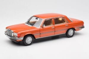 Mercedes 450 SEL 6.9 W116 Оранжев Metallic Norev 1:18 183459 Метал
