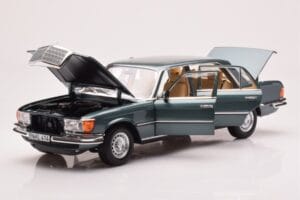 Mercedes 450 SEL 6.9 W116 Petrol Металик Norev 1:18 183974 Метал — снимка 2 от 8