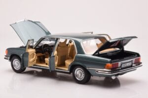 Mercedes 450 SEL 6.9 W116 Petrol Металик Norev 1:18 183974 Метал — снимка 5 от 8