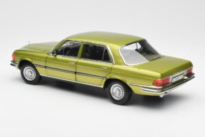 Mercedes 450 SEL W116 Citrus Зелен Дилърско Издание Norev 1:18 B66040683 Метал — снимка 7 от 8