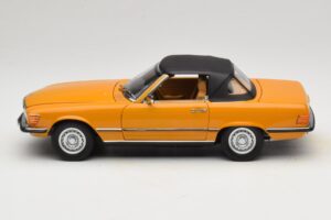 Mercedes 450 SL R107 Cayenne Orange Norev 1:18 183350 Метал — снимка 5 от 10