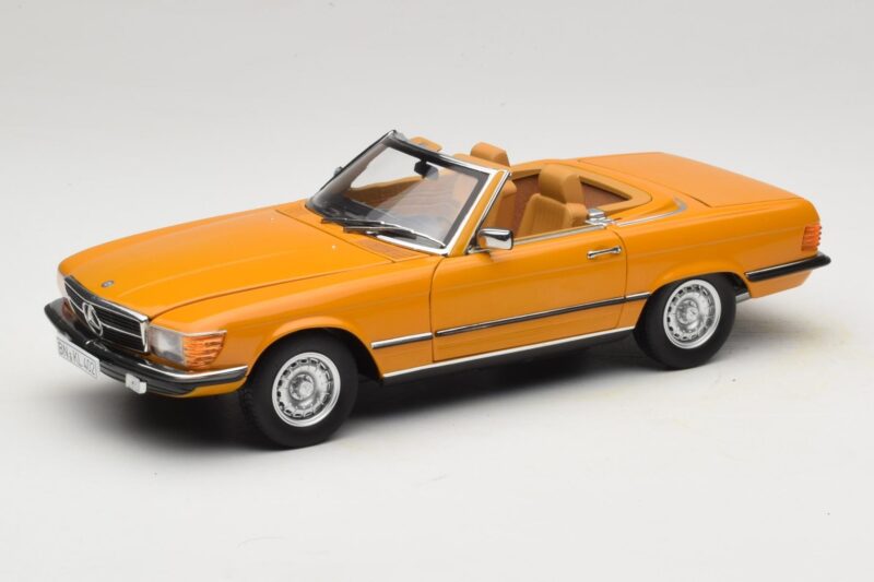 Mercedes 450 SL R107 Cayenne Orange Norev 1:18 183350 Метал