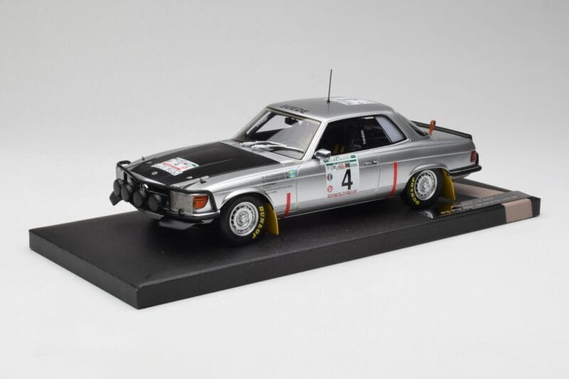 Mercedes 450 SLC 5.0 C107 #4 B. Waldegard / H. Thorszelius Rally Bandama 1979 Minichamps 1:18 107793204 Смола