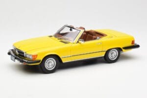 Mercedes 450SL R107 Жълт US Version Norev 1:18 183727 Метал