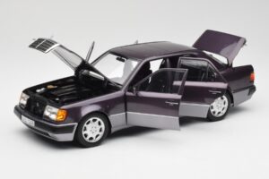 Mercedes 500 E W124 Bornit Metallic Norev 1:18 183948 Метал — снимка 2 от 8