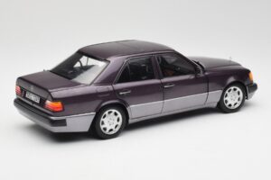 Mercedes 500 E W124 Bornit Metallic Norev 1:18 183948 Метал — снимка 3 от 8