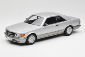 Mercedes 500 SEC C126 Сребрист AUTOart 1:18 76212 Метал