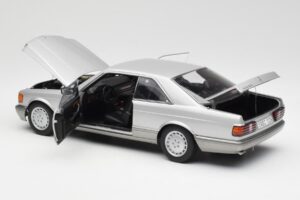 Mercedes 500 SEC C126 Сребрист AUTOart 1:18 76212 Метал — снимка 5 от 8