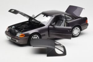 Mercedes 500 SL R129 Bornit Металик Дилърско Издание Norev 1:18 B66040655 Метал — снимка 2 от 13