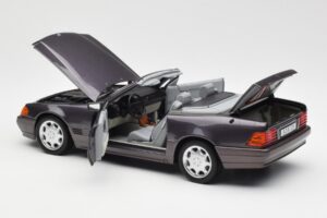 Mercedes 500 SL R129 Bornit Металик Дилърско Издание Norev 1:18 B66040655 Метал — снимка 10 от 13