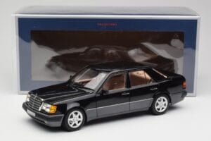 Mercedes 500E W124 Черен Лимитирана Серия Norev 1:18 183949 Метал — снимка 12 от 12