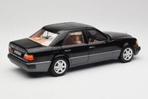 Mercedes 500E W124 Черен Лимитирана Серия Norev 1:18 183949 Метал — снимка 3 от 12