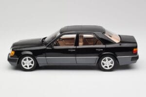 Mercedes 500E W124 Черен Лимитирана Серия Norev 1:18 183949 Метал — снимка 4 от 12