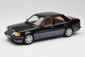 Mercedes 500E W124 Черен Лимитирана Серия Norev 1:18 183949 Метал