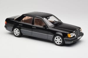 Mercedes 500E W124 Черен Лимитирана Серия Norev 1:18 183949 Метал — снимка 6 от 12