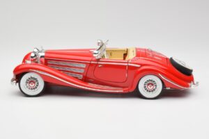 Mercedes 500K Special Roadster Червен Maisto 1:18 56058 Метал — снимка 4 от 8