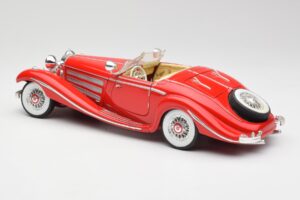 Mercedes 500K Special Roadster Червен Maisto 1:18 56058 Метал — снимка 7 от 8