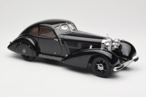 Mercedes 540K Autobahn Kurier Черен BoS Models 1:18 BOS003 Смола — снимка 4 от 6