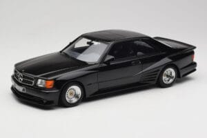 Mercedes 560 SEC W126 Koenig Черен Otto 1:18 OT1134 Смола