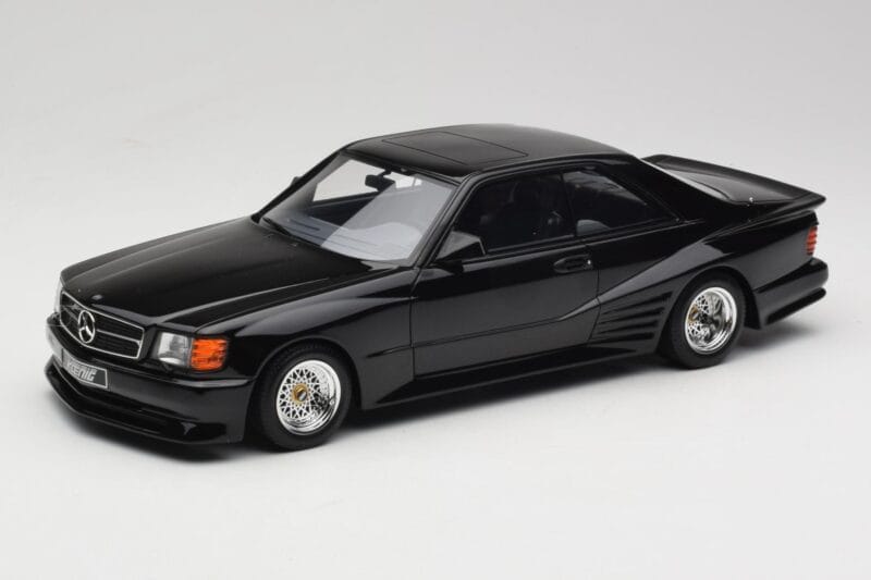Mercedes 560 SEC W126 Koenig Черен Otto 1:18 OT1134 Смола
