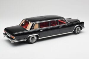 Mercedes 600 Pullman W100 Черен NZG 1:18 1071/50 Метал — снимка 3 от 8