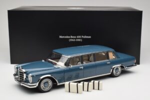 Mercedes 600 Pullman W100 Син NZG 1:18 B66040707 Метал — снимка 8 от 8