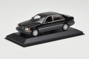 Mercedes 600 SEL W140 Black Metallic Minichamps 1:43 940035400 Метал — снимка 2 от 4