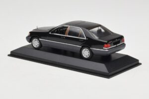 Mercedes 600 SEL W140 Black Metallic Minichamps 1:43 940035400 Метал — снимка 3 от 4