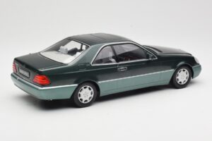 Mercedes 600 SEC W140 Coupe Green Metallic KK-Scale 1:18 KKDC180343 Метал — снимка 2 от 6