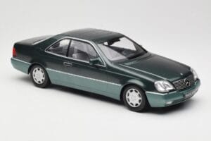 Mercedes 600 SEC W140 Coupe Green Metallic KK-Scale 1:18 KKDC180343 Метал — снимка 4 от 6