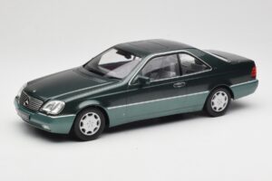 Mercedes 600 SEC W140 Coupe Green Metallic KK-Scale 1:18 KKDC180343 Метал