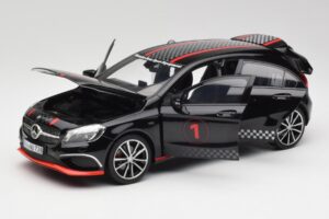 Mercedes A-Class W176 AMG Черен Norev 1:18 183596 Метал — снимка 2 от 8