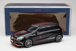 Mercedes A-Class W176 AMG Черен Norev 1:18 183596 Метал — снимка 8 от 8
