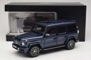 Mercedes AMG G 63 L W465 Тъмносин Norev 1:18 B66960663 Метал — снимка 8 от 8