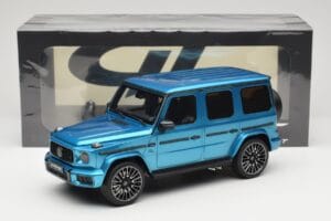Mercedes AMG G63 W463 Hyper Blue Magno GT Spirit 1:18 GT925 Смола — снимка 6 от 6