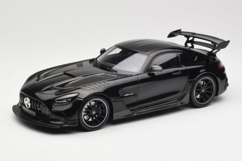 Mercedes AMG GT C190 Black Series Jet Black Metallic Minichamps 1:18 155032024 Метал