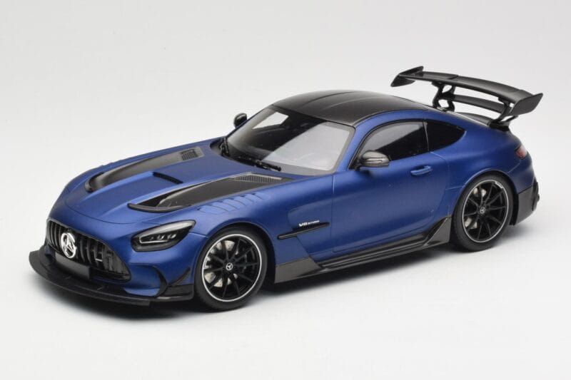 Mercedes AMG GT C190 Black Series Spectral Blue Magno Minichamps 1:18 155032021 Метал
