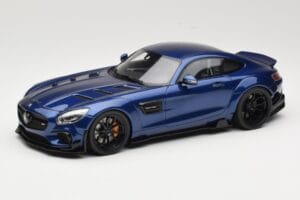 Mercedes AMG GT C190 Prior Design Син GT Spirit 1:18 GT150 Смола