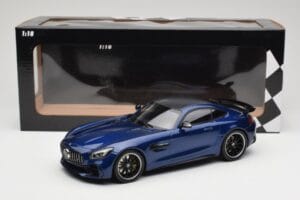 Mercedes AMG GT R C190 AMG Solarbeam Yellow Metallic Minichamps 1:18 155036022 Метал — снимка 6 от 6