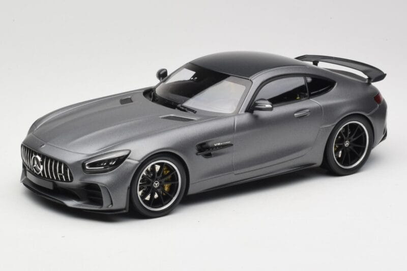 Mercedes AMG GT R C190 Мат Сив Металик Minichamps 1:18 155036026 Метал