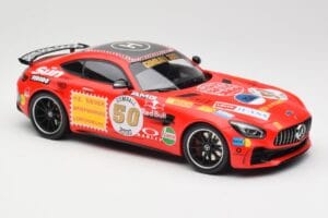 Mercedes AMG GT R C190 Розово Злато Minichamps 1:18 155036024 Метал — снимка 4 от 6