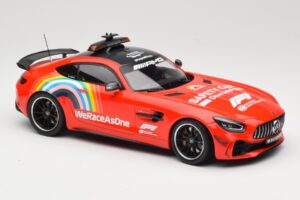 Mercedes AMG GT R C190 Safety Car F1 Mugello GP 2020 Minichamps 1:18 155036094 Метал — снимка 4 от 6