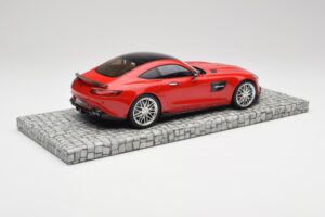 Mercedes Brabus AMG GT S C190 600 Mars Червен Minichamps 1:18 107032521 Метал — снимка 2 от 6