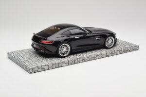Mercedes Brabus AMG GT S C190 Obsidian Черен Minichamps 1:18 107032520 Метал — снимка 2 от 6